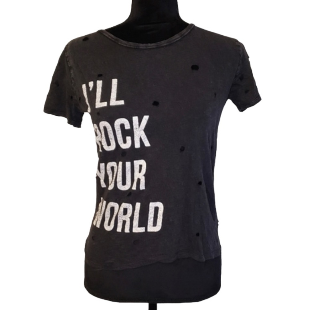 Forever 21 Distressed Tee